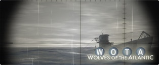 WOTA Wolves of the Atlantic - mobile game for iOS - Uboat hunter during a storm runs away from a destroyer