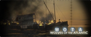 WOTA Wolves of the Atlantic - Submarine watches burning victim of a wolfpack during the war on the sea - iOS